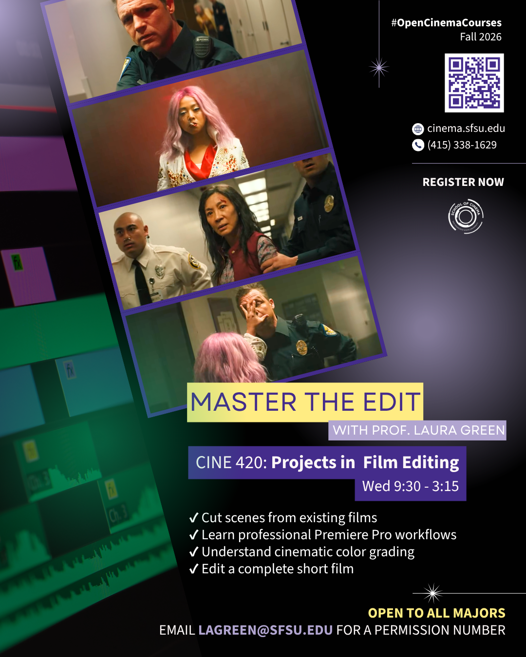 Master the edit with Prof Laura Green
