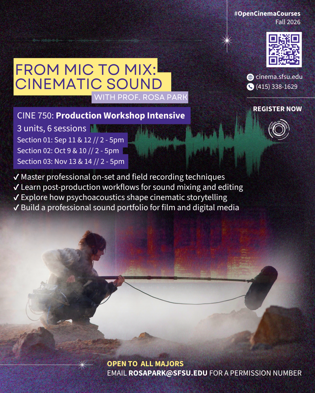 From mic to mix with Prof Rosa Park