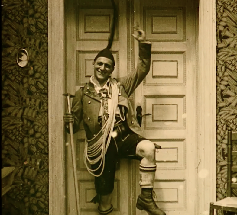 Director Ernst Lubitsch in his 1919 film Meyer from Berlin