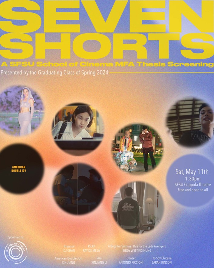 Seven Shorts event poster